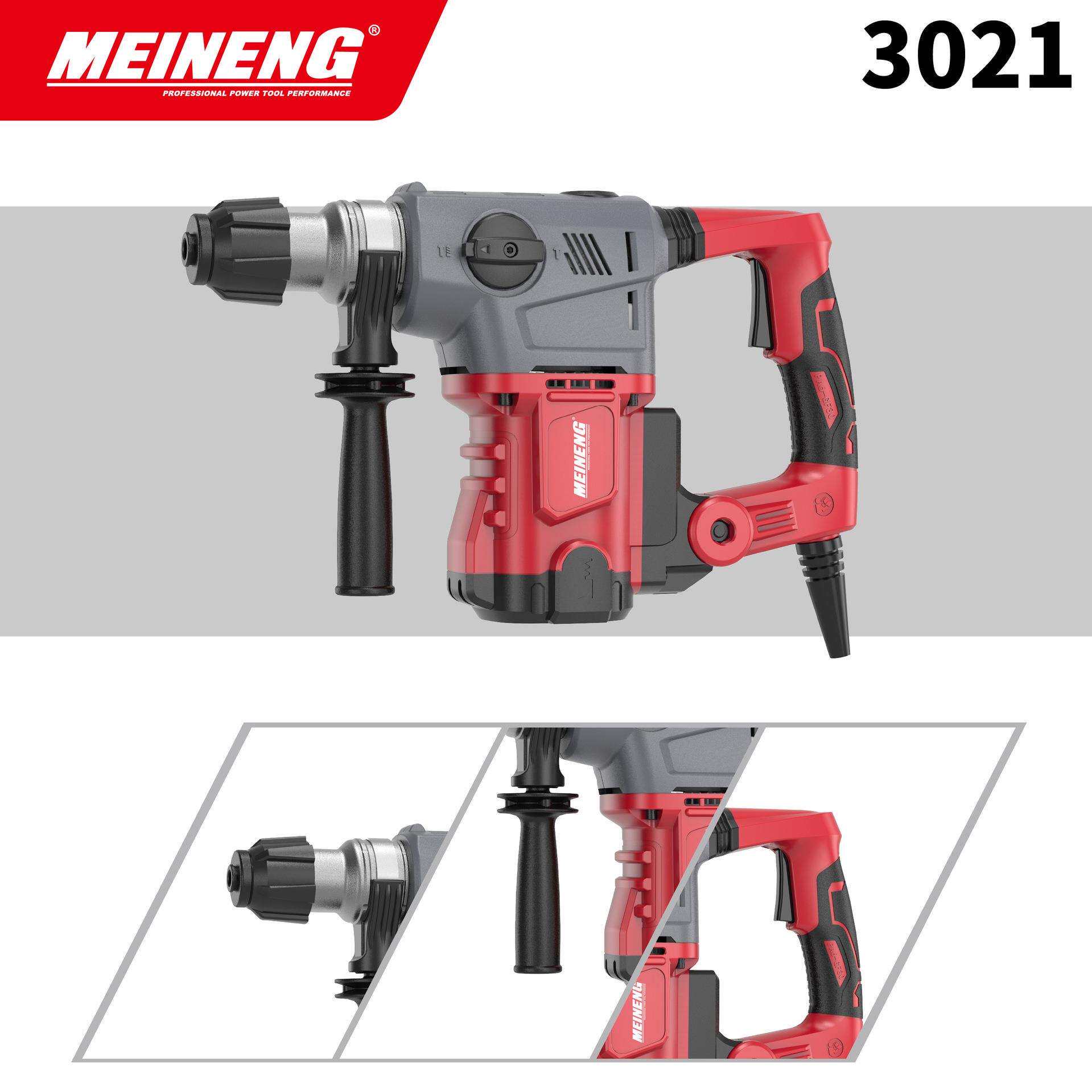 3021 厂家现货 专业重型电锤冲击钻多功能 工业级大功率电钻 家用