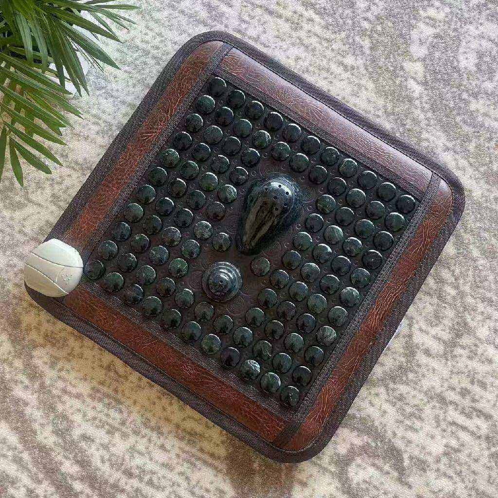 药王石加热坐垫墨玉电加热热敷垫热灸垫家用能量灸坐垫源头工厂