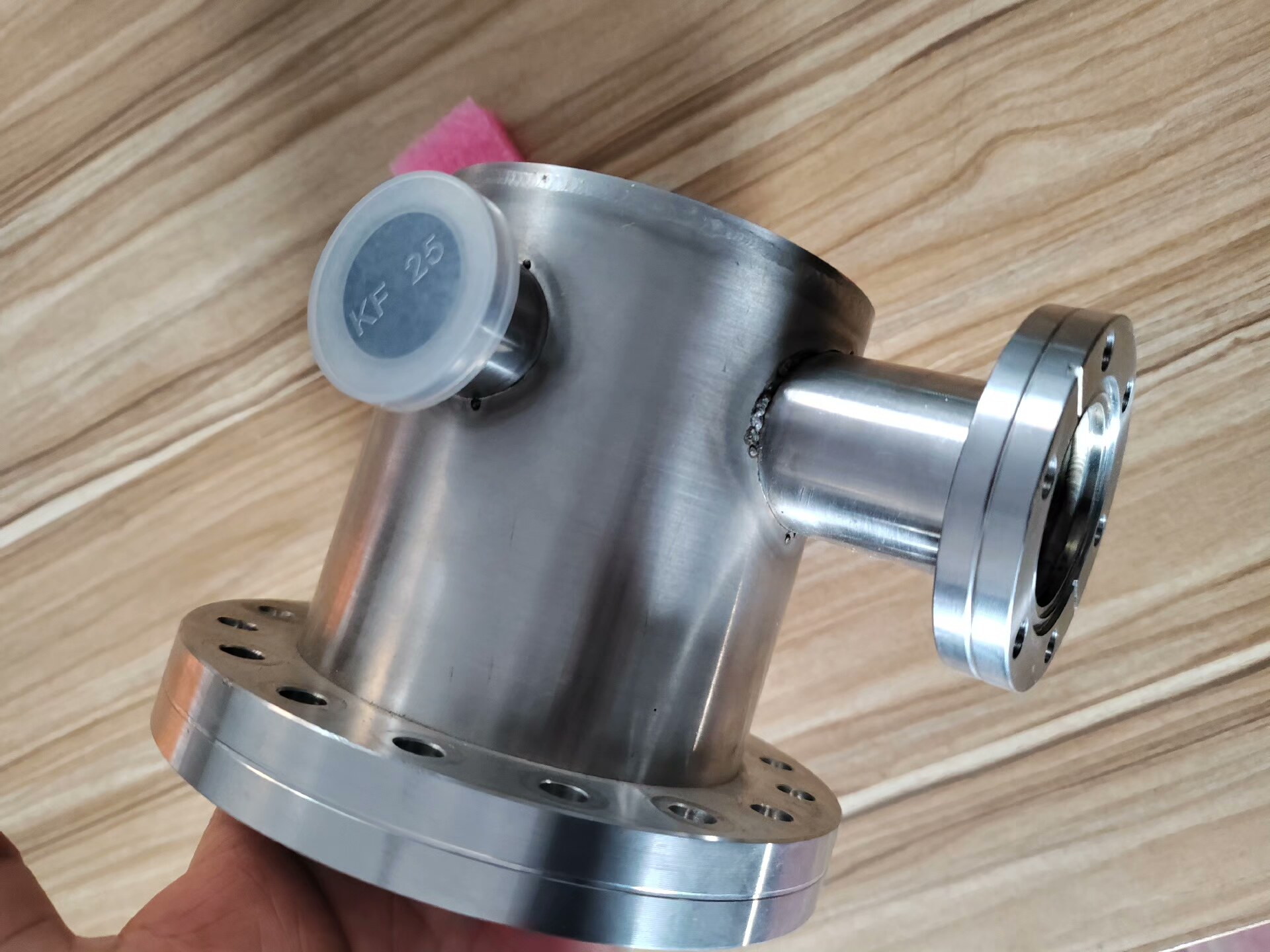 CF100转CF35分子泵法兰转KF25真空法兰转接头