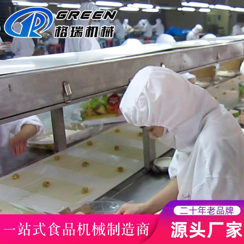 春卷皮生产线 自动春卷皮机加工设备 春饼加工机器 春卷皮生产线