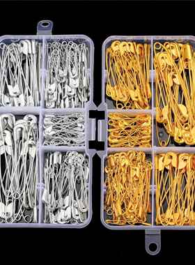 1Set 27/32/38/45/55mm Safety Pins Box DIY Sewing Tools Iron
