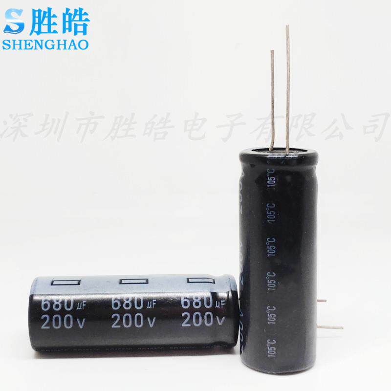 200v680uf 220v 全新高品优质插件铝电解电容 体积：18X50 22X35