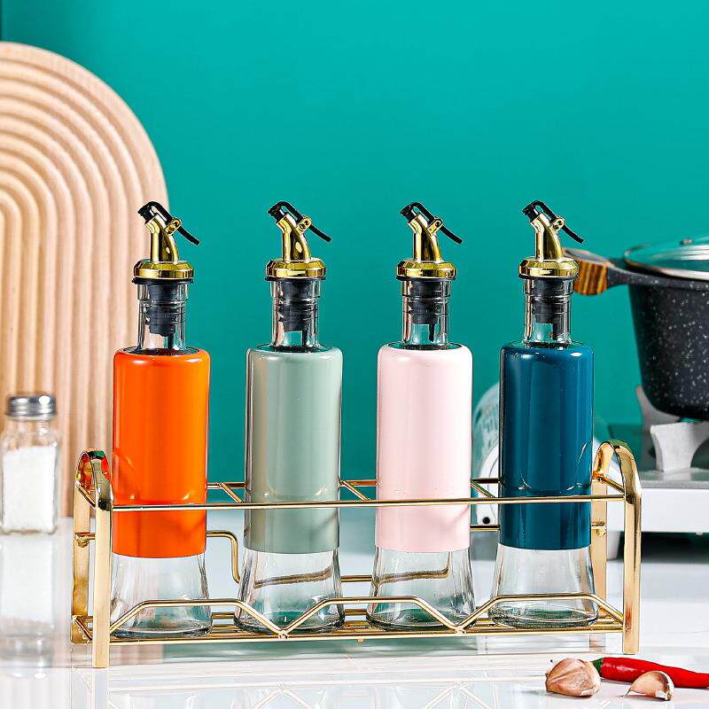 油壶玻璃家用油瓶厨房油罐壶调料瓶酱油醋小控油壶不挂油装油容器