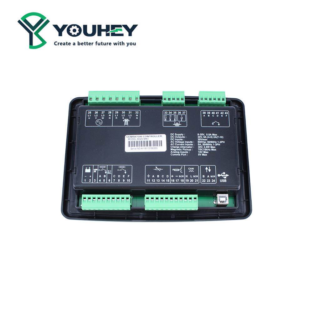 6020MKII 控制器自动启动柴油机控制屏液晶显示器 DSE 6020