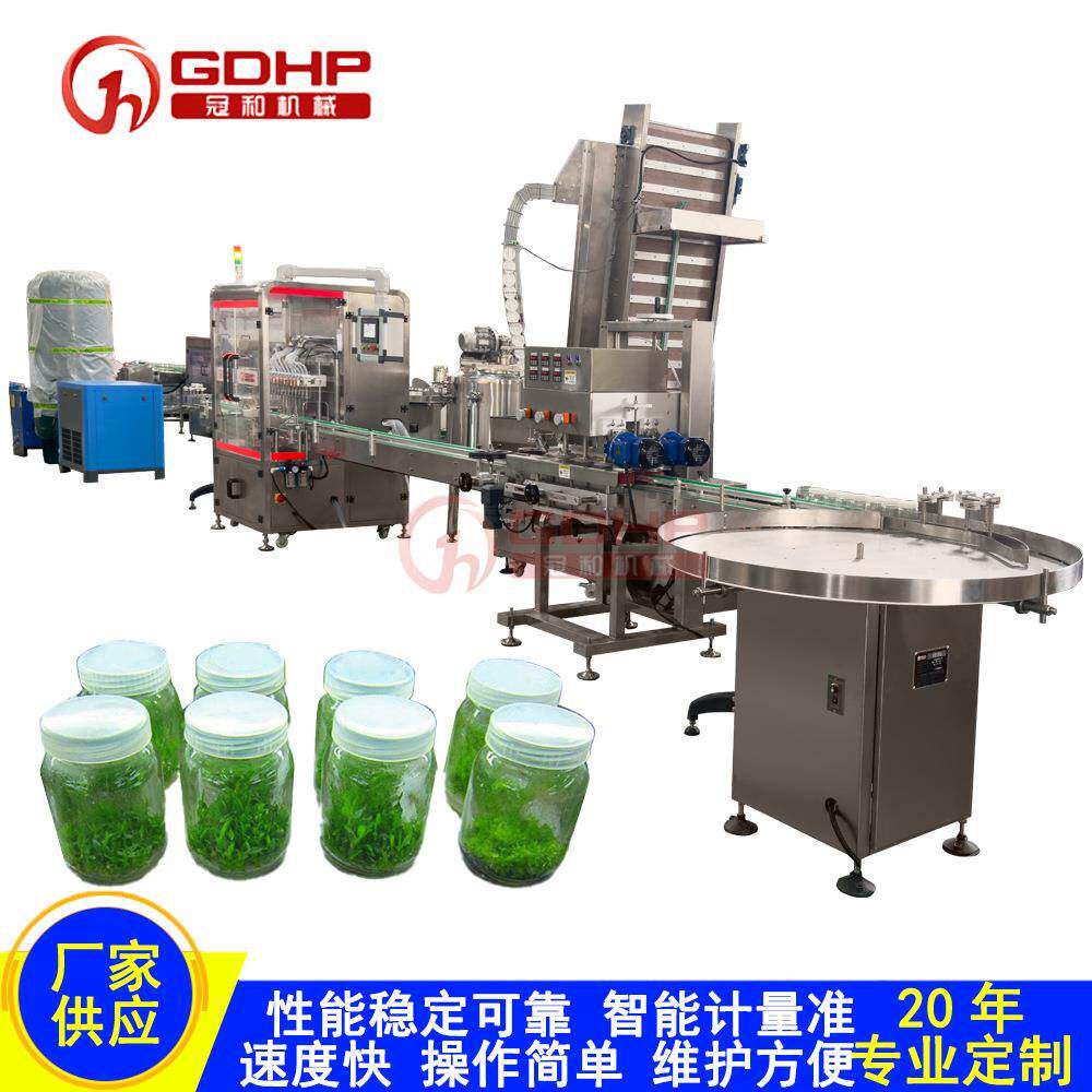农业行业培养液植物组织培养液灌装机自动洗瓶机自动旋盖机厂家