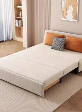 沙发卧床能两用可折叠型折叠小户多功阳台室QUL储物客厅双人一体