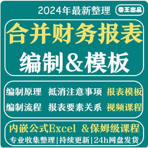 合并财务报表编制解读上市公司普华永道模板集团母子公司财务报表