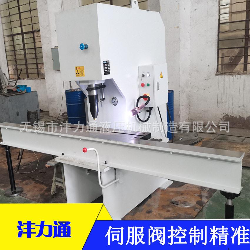 手动丝杆校直机精准操控伺服阀控制傻瓜式操作精度伺服控制