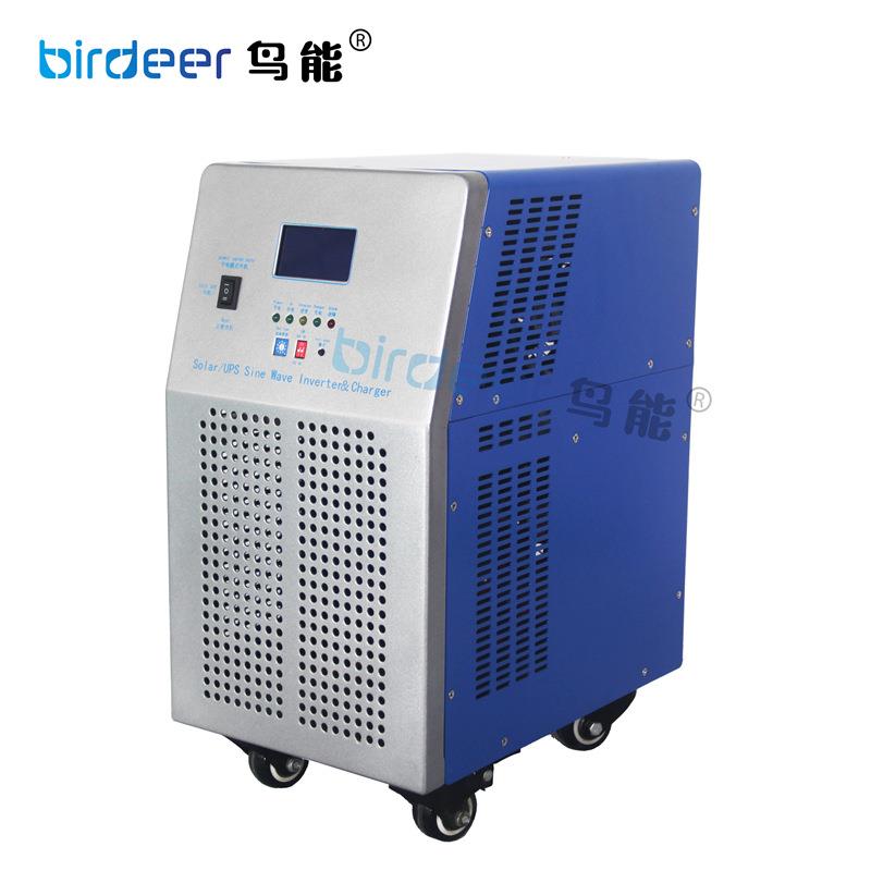鸟能6000W太阳能储能逆变器纯正弦波工频家用光伏离网逆变器