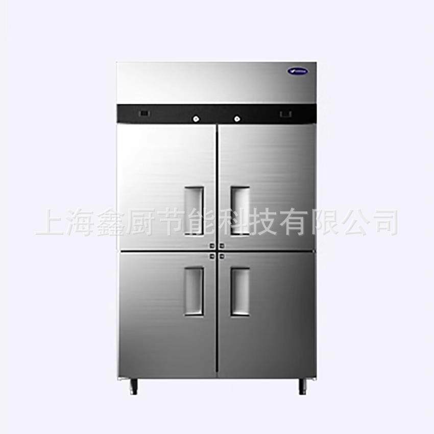 六门冰箱银都冷冻双温厨房酒店商用冰柜立式冷藏自动回归门保鲜柜