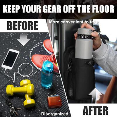 Weekend Gym Magnetic Water Bottle Bag, Iron Stone Water Cup