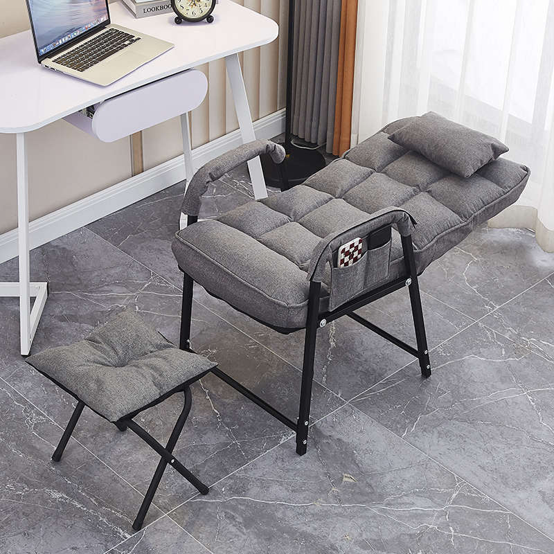 家用电脑椅靠背宿舍休闲懒人舒适久坐电脑办公椅可躺可靠沙发椅