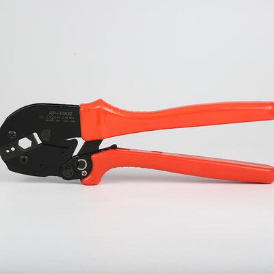 电工绝缘接线端子接线钳AP-TD02手动工具同轴端子压接钳压线钳子