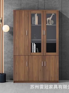 办公书室文件柜办木质现代简约财纳务公收资料柜学校落地AMJ-7851