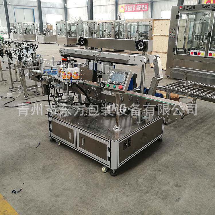 厂家供应全自动贴标机双侧面不干胶贴商标机塑料瓶玻璃瓶智能高效
