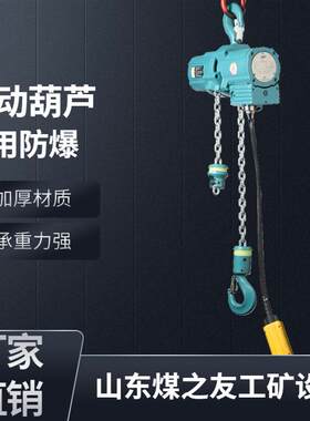 气动葫芦 HQ33-16无级变速 运行速度快 矿用气动倒链