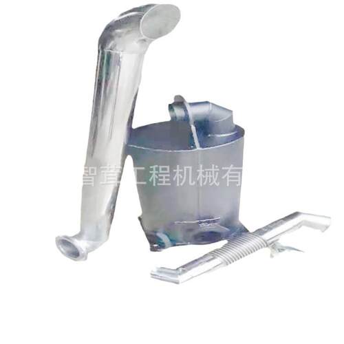 徐工RP953 903摊铺机排气管 波纹管 消声器 配件