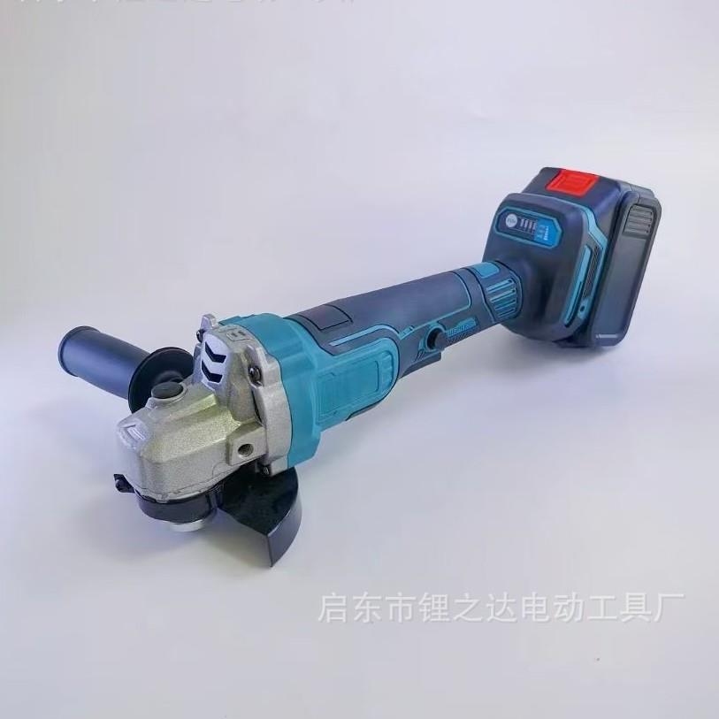 外贸锂电角磨机大功率无刷充电式打磨机小型手提切割机角向磨光机