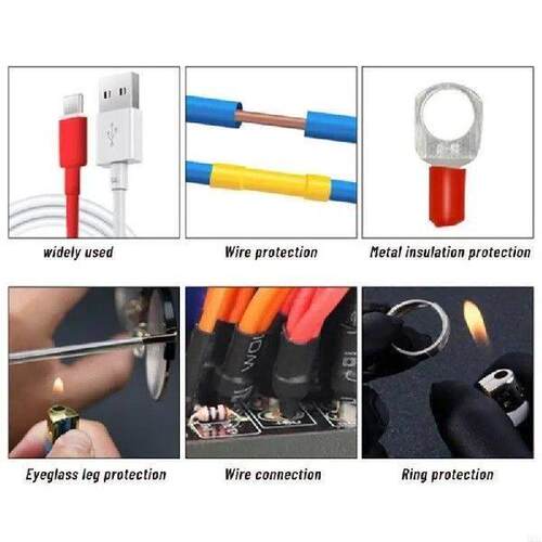 164 Pieces/Set Heat Shrink Tube Insulation Sleeving Shrink