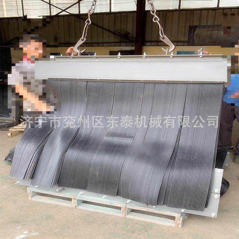 皮带送尘机复合输挡帘阻燃橡微尘吸附胶帘聚氨HL-5.5酯圆柱条防尘