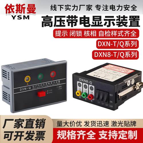 户内高压10KV带电显示器CG5-10Q闭锁装置DXN-T核相DXN8D-Q自检L-6