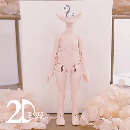 2DDOLL正版1/12BJD娃娃身体12分OB11素体粘土GSC头可用配身树脂体