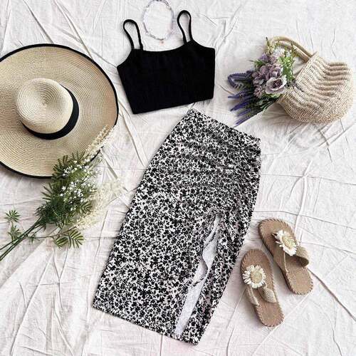 Summer 2 - Piece Set : Casual Matching Set , Casual Boho