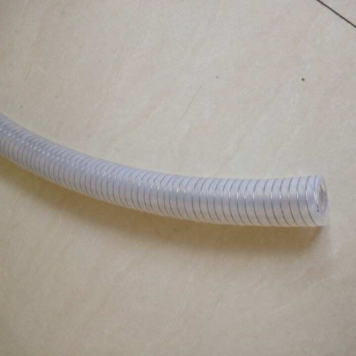 透明钢丝硅胶管 食品级硅胶钢丝管 卫生级硅胶管硅胶软管