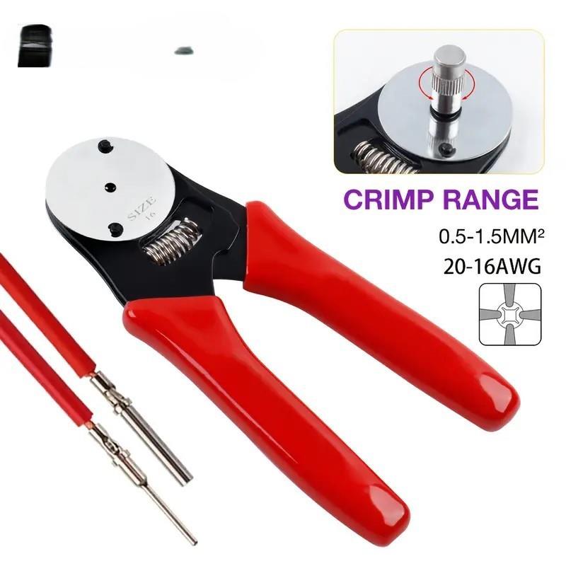 18AWG压接钳压线钳端子手动重载连接器哈丁插头冷压钳