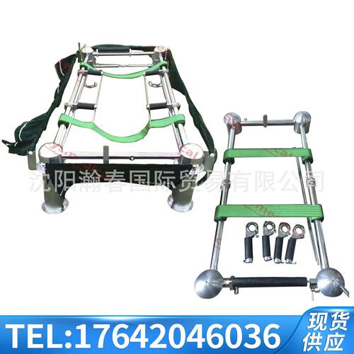 现货直发殡葬用棺椁助降架lowering gear殡仪馆不锈钢棺材下降器