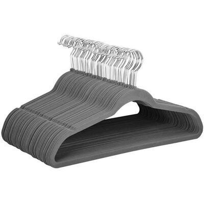 Non-Slip Velvet Hangers Suit 360 Hook Strong Durable Clothes