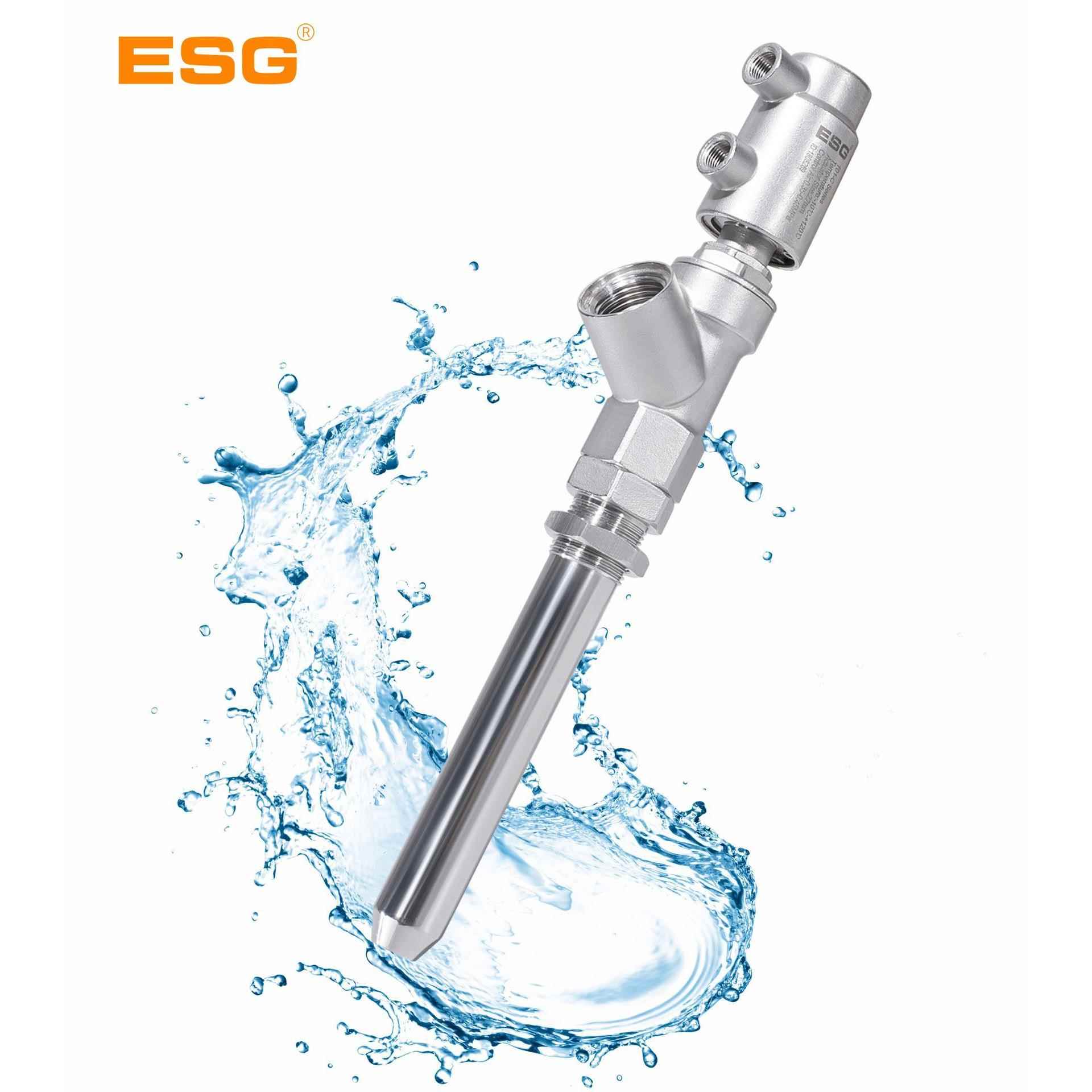 供应青岛精锐气动阀不锈钢食品级角座灌装阀门加长截止阀