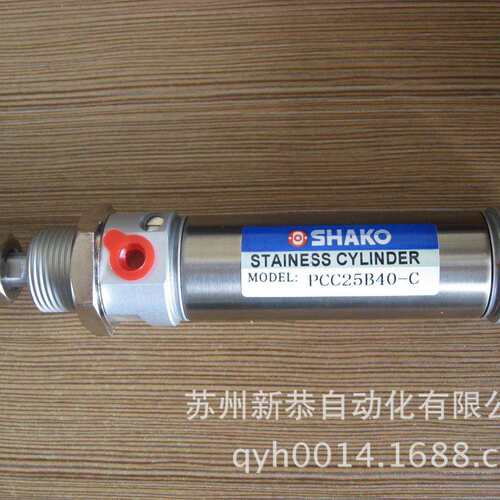 PCC40B25-C不锈钢迷你气缸 SHAKO MA40X25