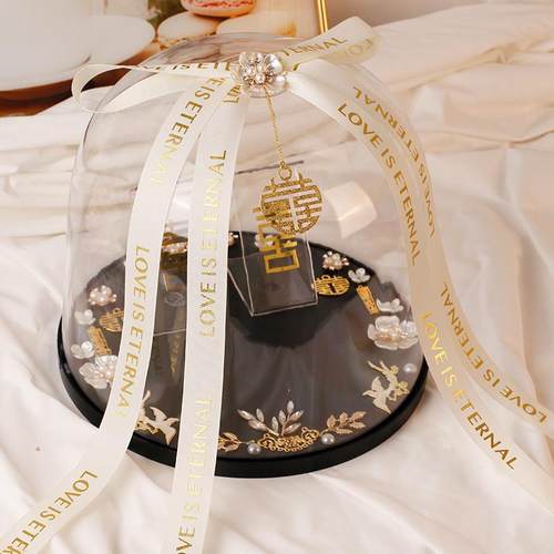 婚鞋盒带锁套圈结婚接亲游戏道具创意圆盒子堵门新郎伴郎整人神器