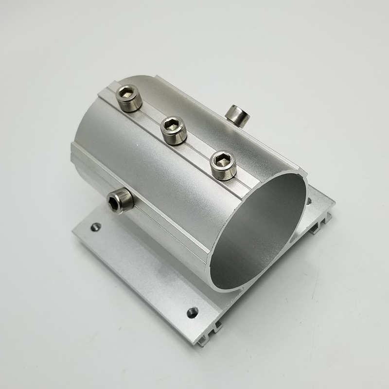 厂家供应led模组路灯固定架型材 路灯调节件模组散热器外壳配件