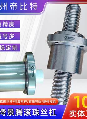 台湾景腾滚珠丝杠2510 3205GTEN丝杆电器关柜升降机电缸贴片机