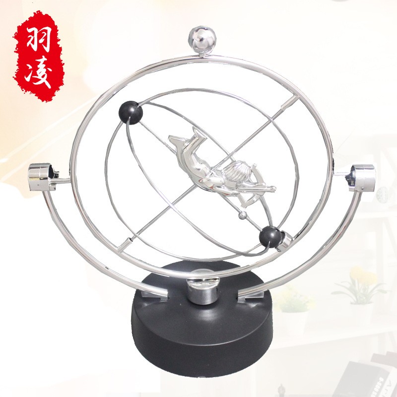 永动摆件室天体H004轨道动仪永摇摆器工艺品混沌热款卖办公摆件