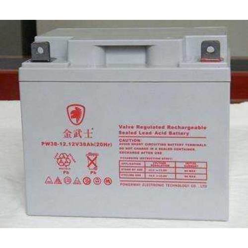 金武士蓄电池PW12V120AH100AH65AH38AH24AH17AH7AH直流屏消防主机