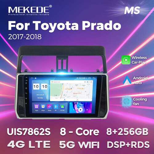 适用于丰田普拉多霸道ToyotaPrado车载大屏安卓导航仪carplay