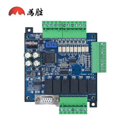 产PLC控制控M器工板FX3U-14MT国14R编程模拟输入输出脉FX3U-14M冲