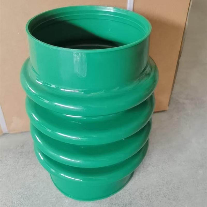 伸缩皮套冲击夯配件 打夯机夯套汽油皮套防尘罩无缝聚氨酯材质