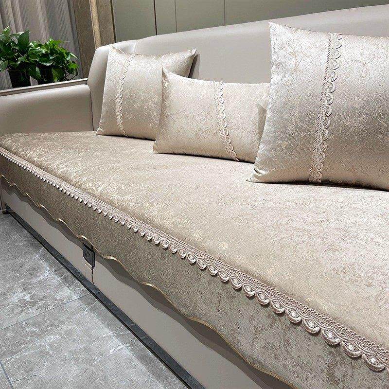 沙发垫四季通用高端北欧布艺组合防滑轻奢风坐垫现代简约套罩定制