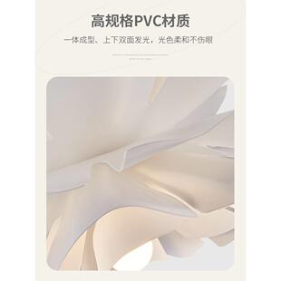 花现瓣L风E儿童房公主房网红 奶油卧室吊灯简约代温馨202D5新242款
