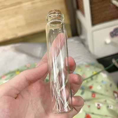 猫咪胡须收集瓶猫狗宠物毛发收纳纪念许愿瓶收集猫须会带来好运