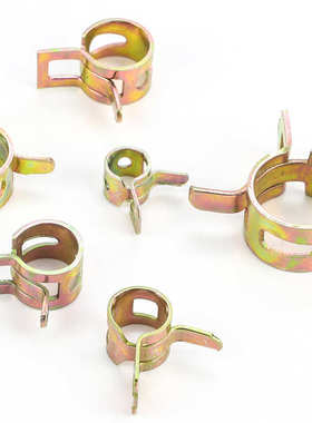 碳钢镀彩锌弹性喉箍盒装管道卡箍套装88PCS厂家批发M6/M8/M10/M12