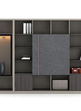 物文件柜办室柜子靠墙带锁储柜置公物档案柜资34856料柜木书柜质