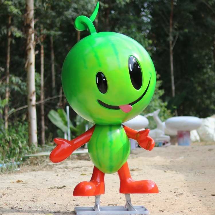 仿真卡通水果玻璃钢雕塑户外庭院园林区大摆件果园美陈葡萄装饰品