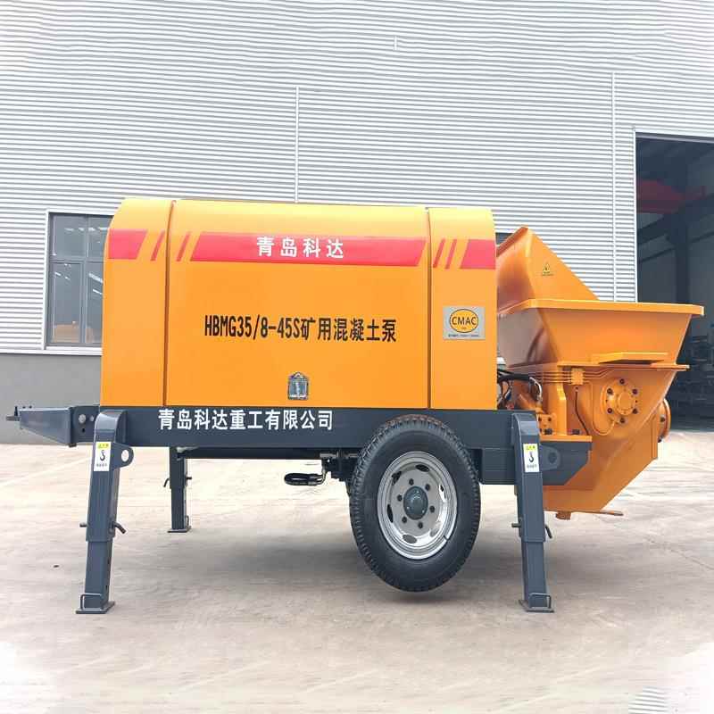 矿用混凝土泵HBMG30型混凝土输送泵地泵拖泵厂家