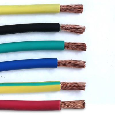 国标电线BVR10 16 25 35 50 平方单芯多股铜芯阻燃工程电柜软电线