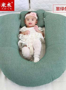 正品床床婴携式多功能新生中儿防压儿0-6-15个便月bb仿生床宝宝床